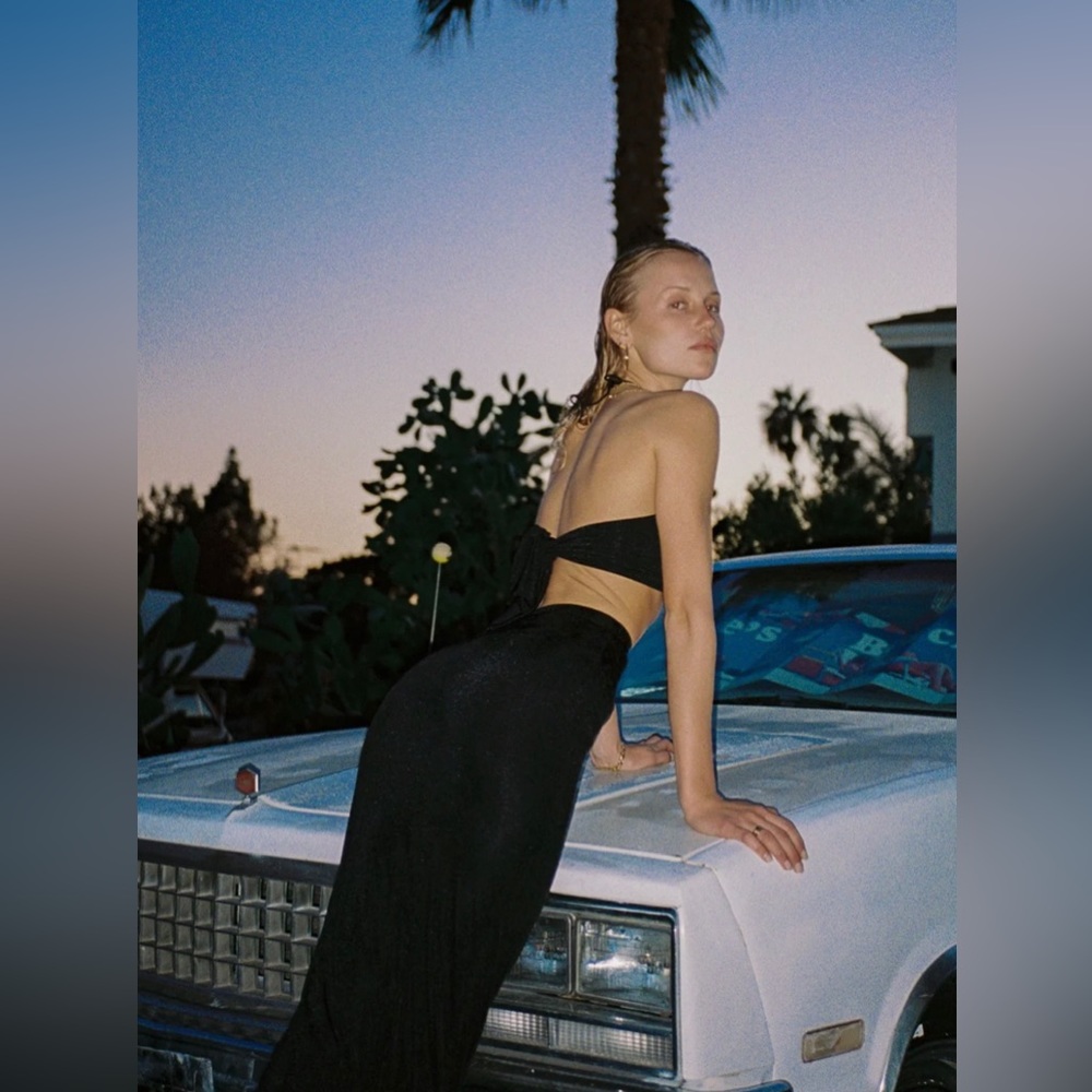 MONTE CARLO SKIRT — NOIR